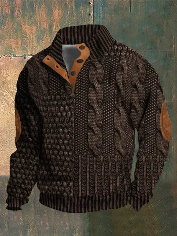 Gerald | Stand Collar Jumper