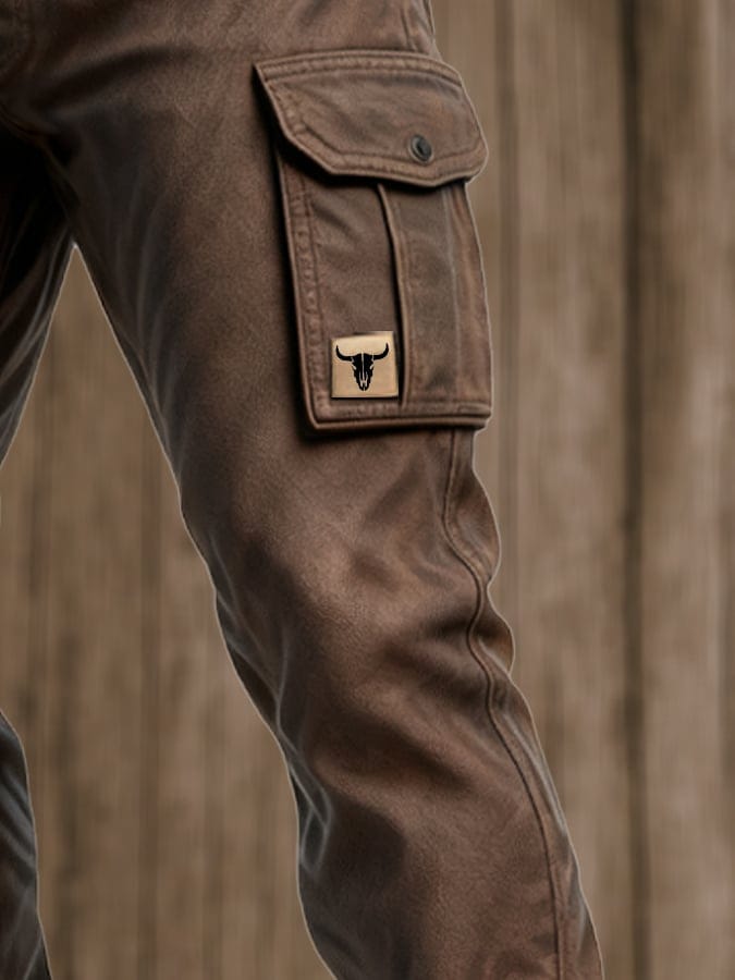 Men's Cargo Utility Trousers | Straight Leg