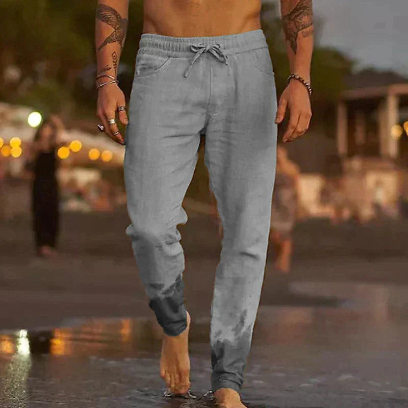 Ralph | Relaxed Drawstring Casual Trousers