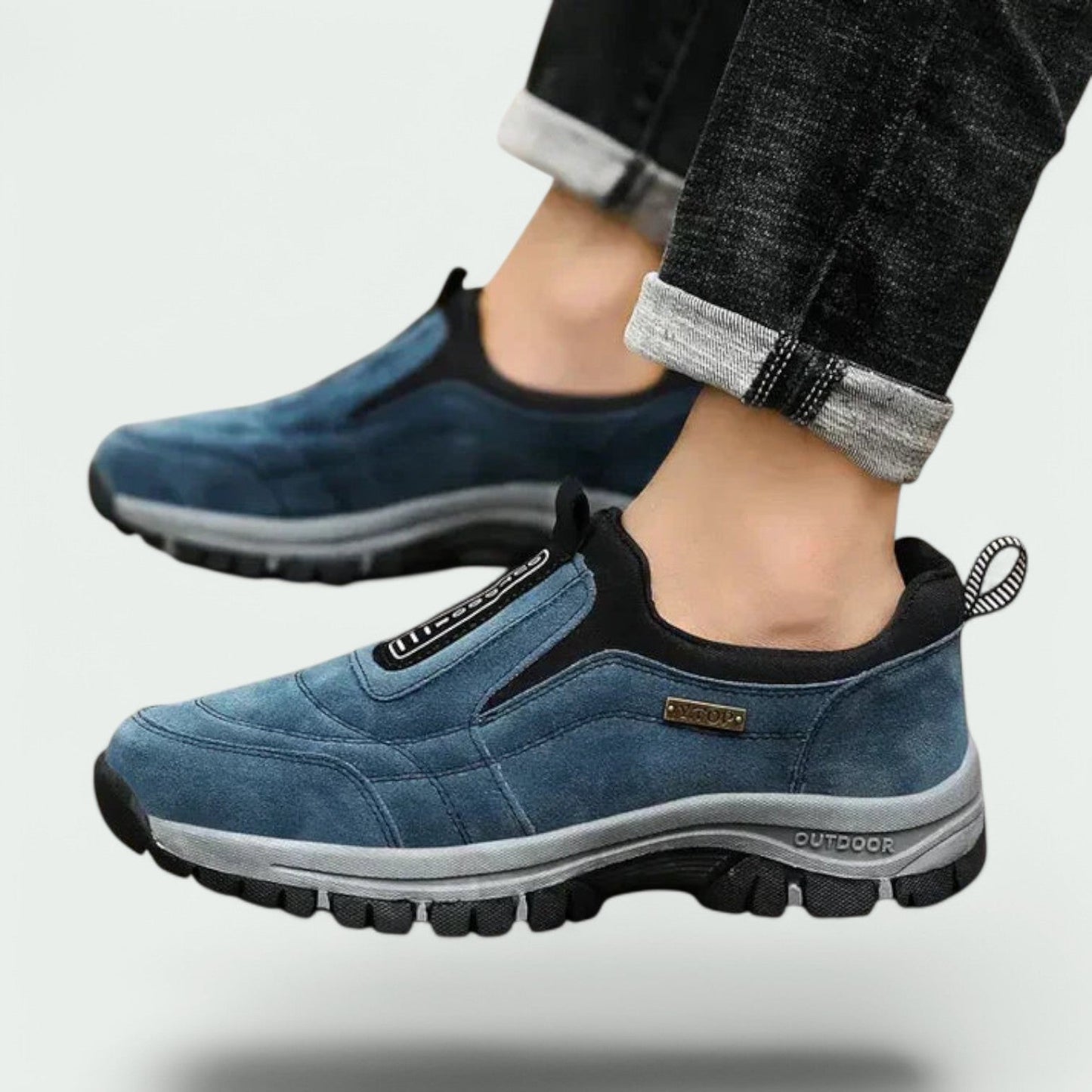 Men's Slip-On Walking Trainers | Orthopaedic