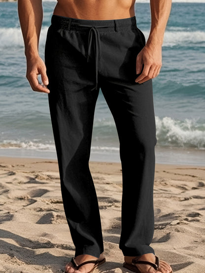 Men's Casual Drawstring Trousers | Relaxed