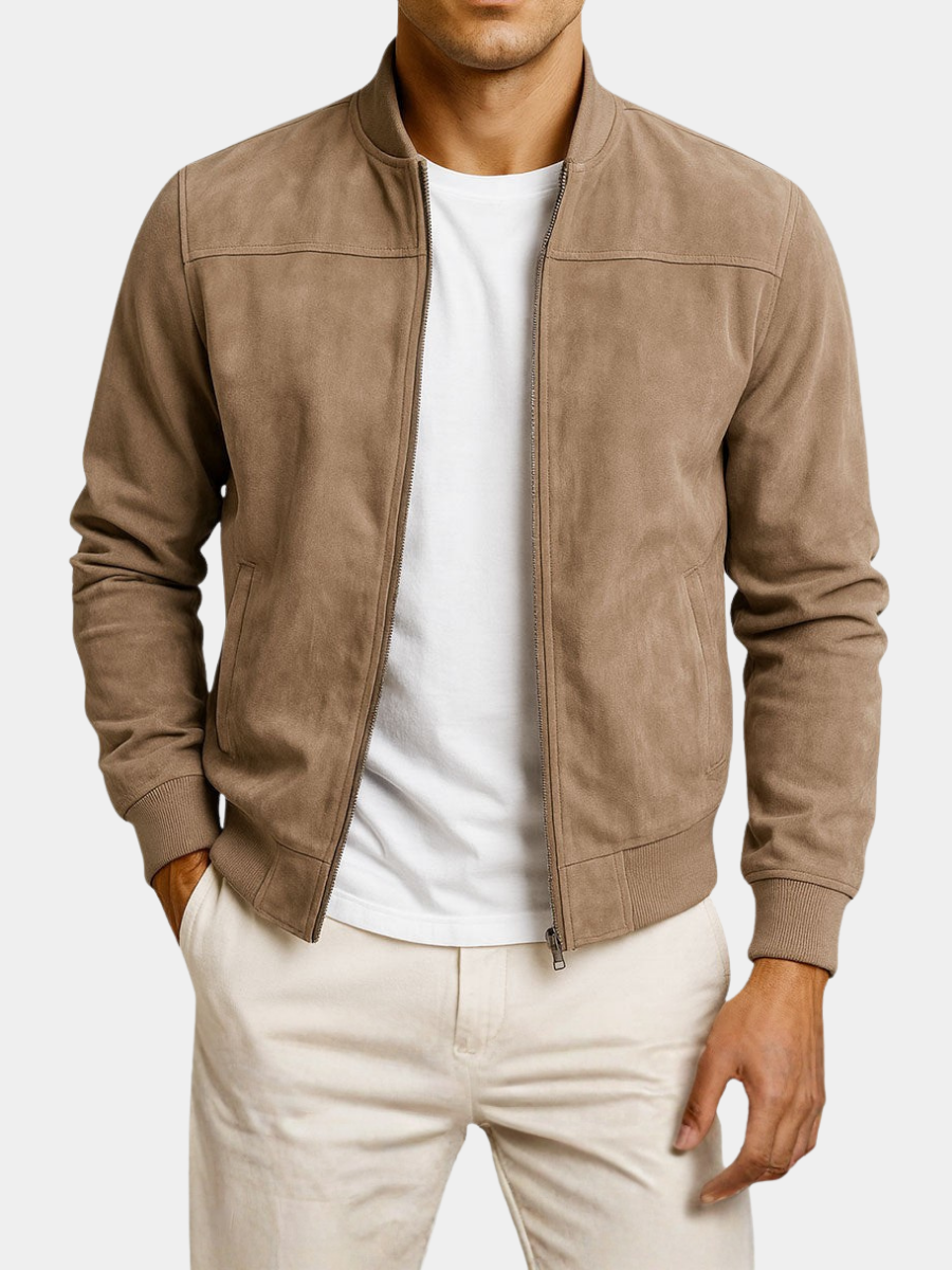 Men's Bomber Jacket | Full Zip