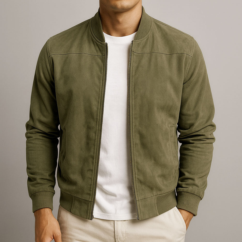 Men's Bomber Jacket | Full Zip