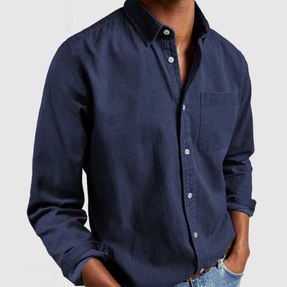 Men's Button-Down Collar Shirt | Long Sleeve