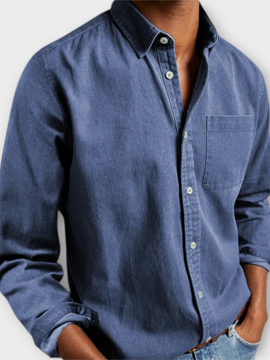 Men's Button-Down Long Sleeve Shirt | Regular Fit