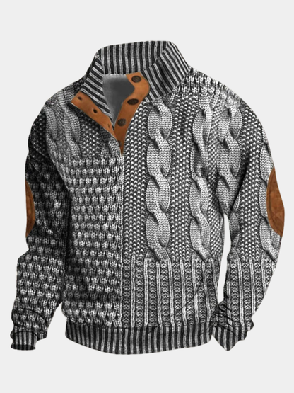 Gerald | Stand Collar Jumper
