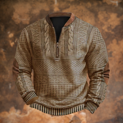 Phineas | Stand Collar Quarter-Zip Jumper