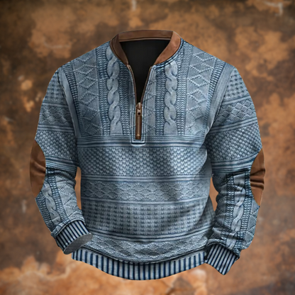 Phineas | Stand Collar Quarter-Zip Jumper