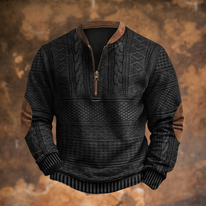 Phineas | Stand Collar Quarter-Zip Jumper