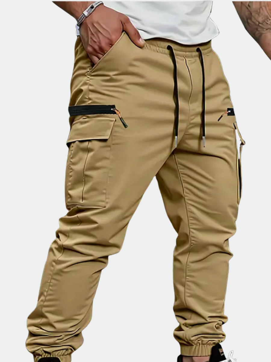 Felix | Tapered Cargo Drawstring Trousers