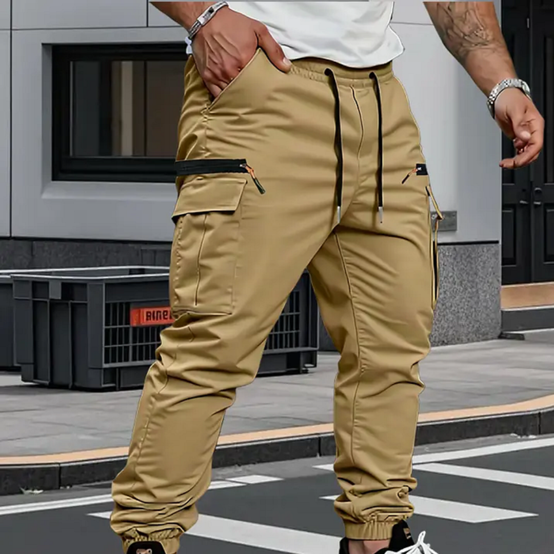 Felix | Tapered Cargo Drawstring Trousers