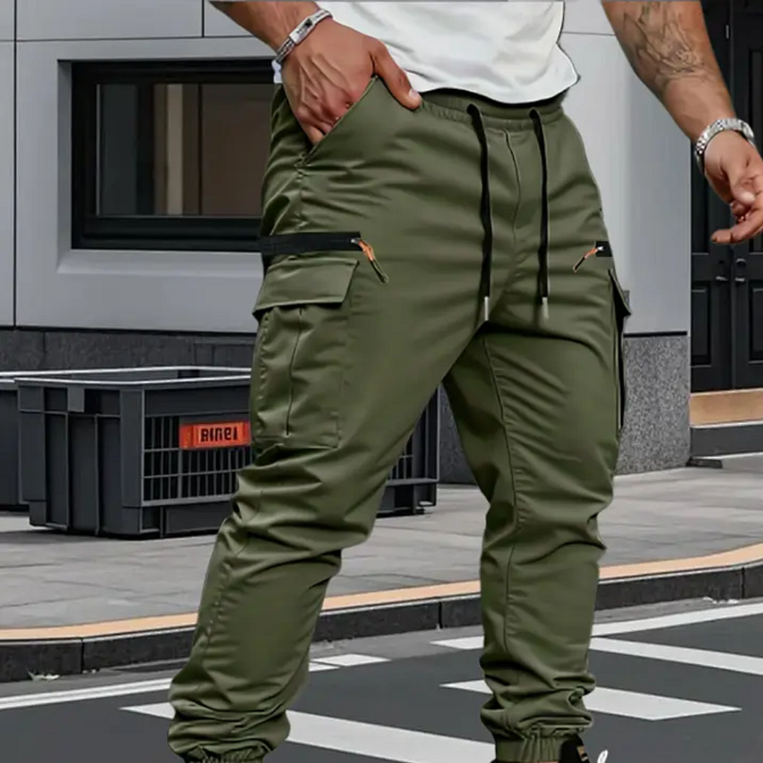 Felix | Tapered Cargo Drawstring Trousers
