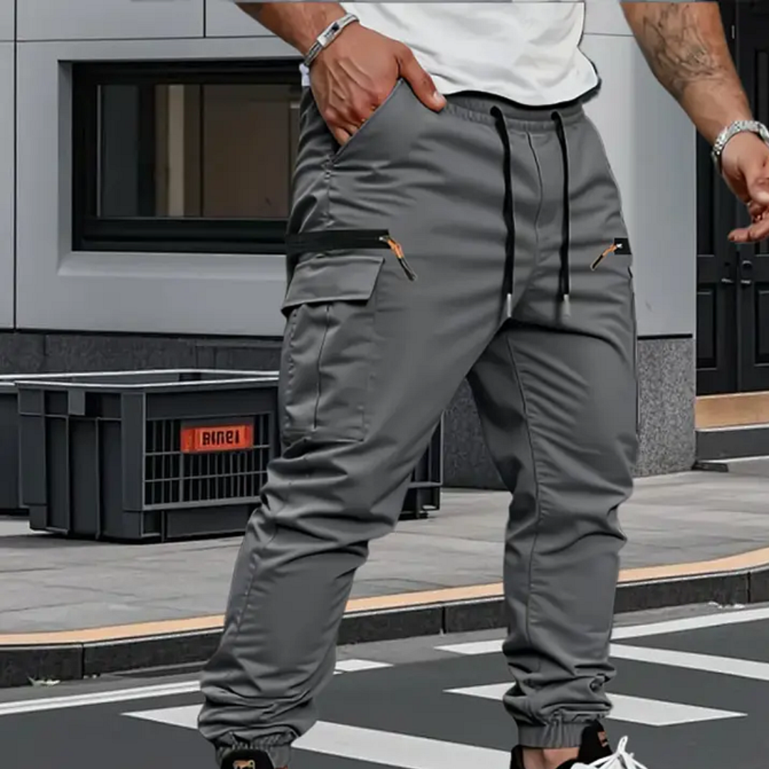 Felix | Tapered Cargo Drawstring Trousers