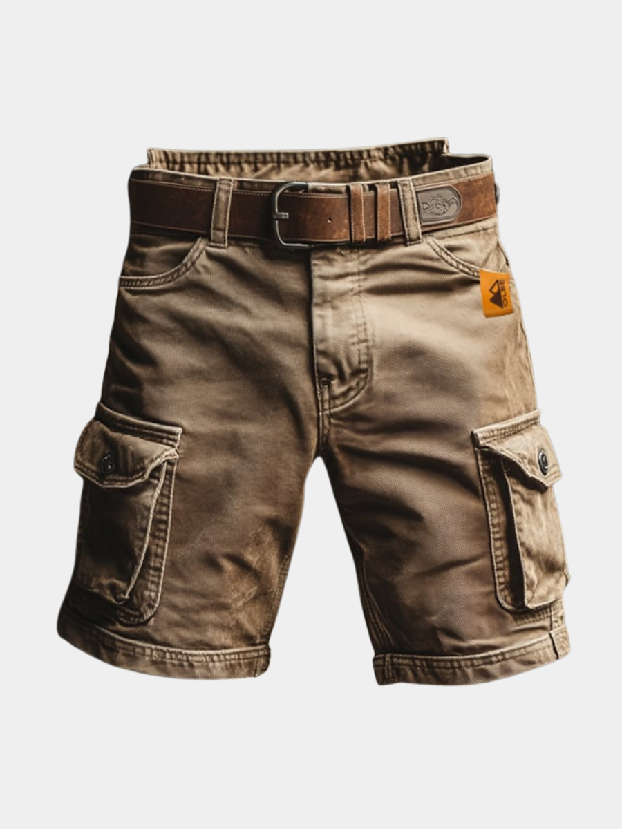 Duncan | Belted Cargo Utility Shorts