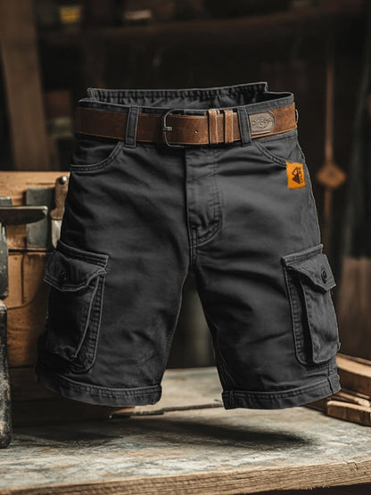 Duncan | Belted Cargo Utility Shorts