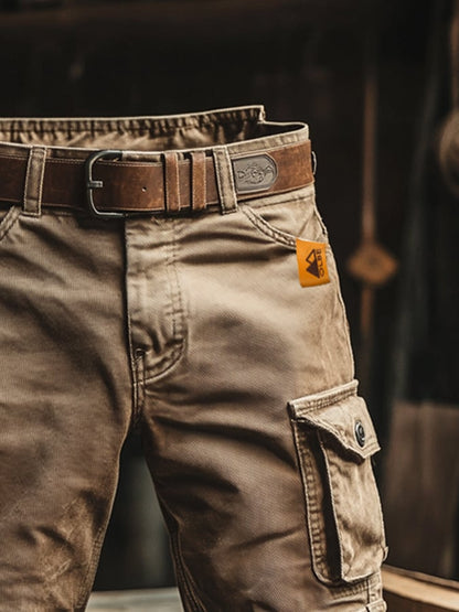 Duncan | Belted Cargo Utility Shorts