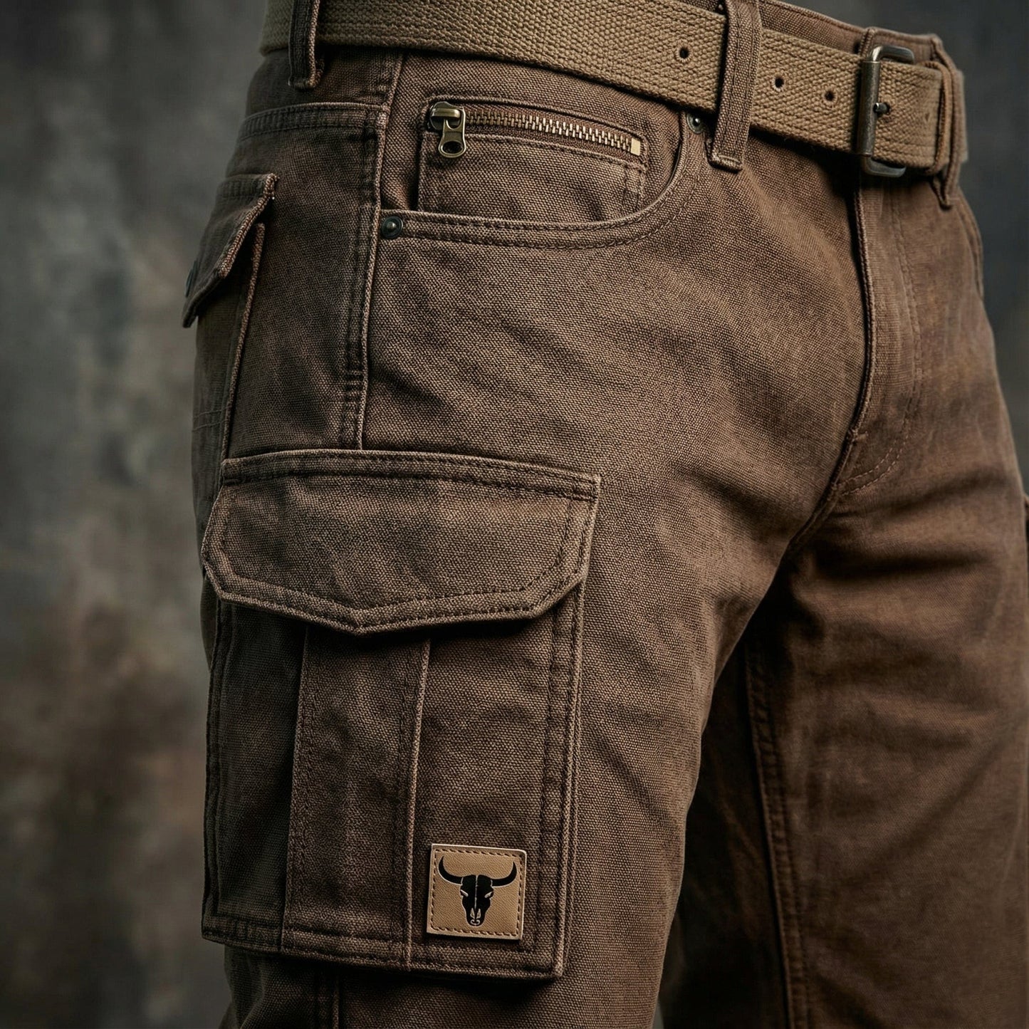 Men's Cargo Utility Trousers | Straight Leg