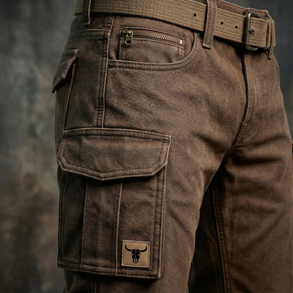 Men's Cargo Utility Trousers | Straight Leg