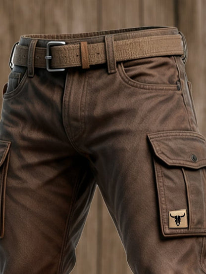 Men's Cargo Utility Trousers | Straight Leg