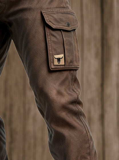 Men's Cargo Utility Trousers | Straight Leg