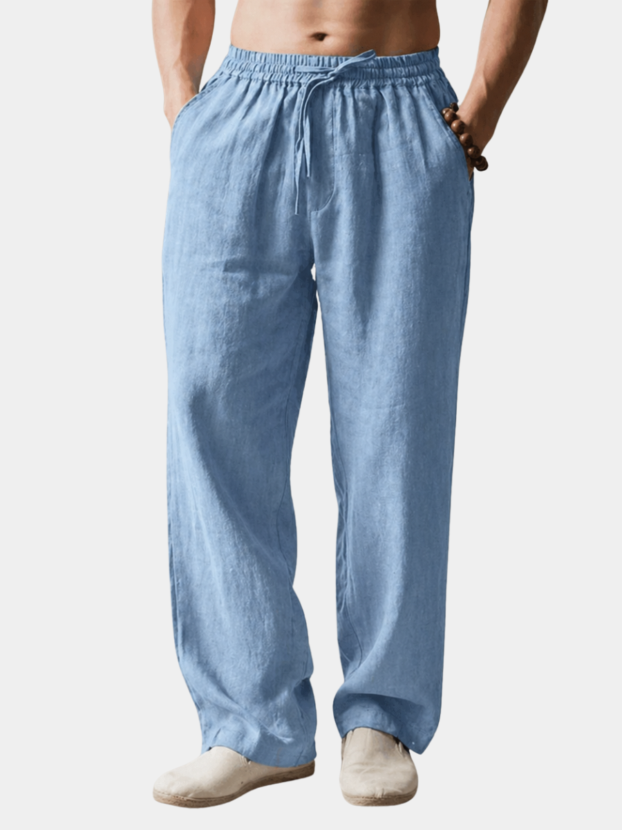 Men's Casual Drawstring Trousers | Regular Fit