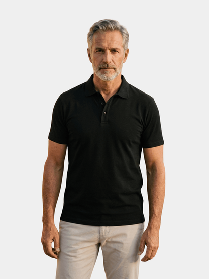 Men's Classic Short Sleeve Polo Shirt | Stretch