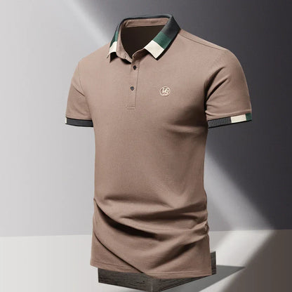 Men's Contrast Collar Polo Shirt | Regular Fit