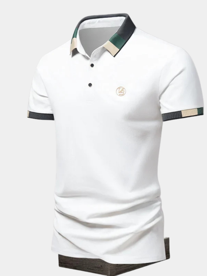 Men's Contrast Collar Polo Shirt | Regular Fit