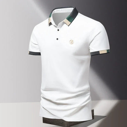 Men's Contrast Collar Polo Shirt | Regular Fit