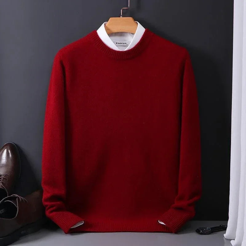 Men's Crew Neck Jumper | Trim