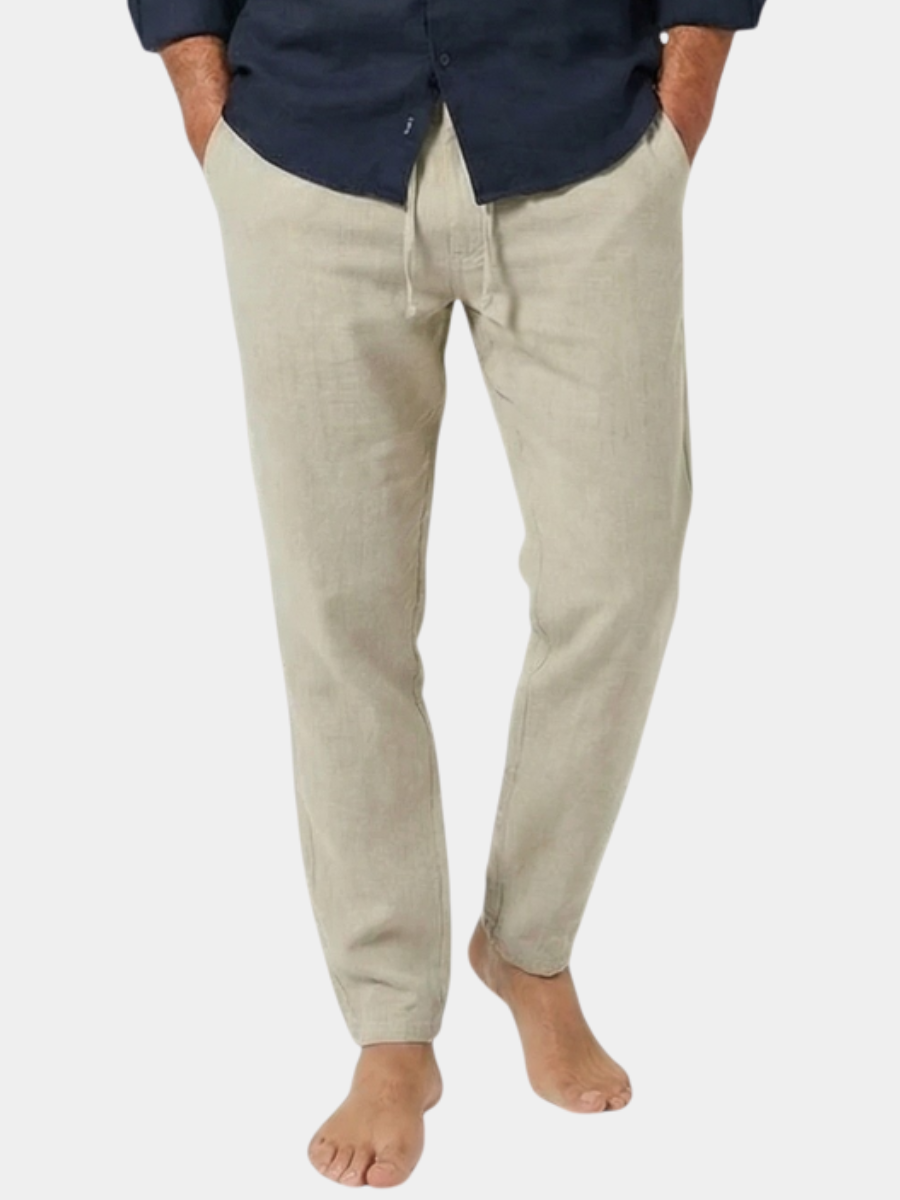 Ralph | Relaxed Drawstring Casual Trousers