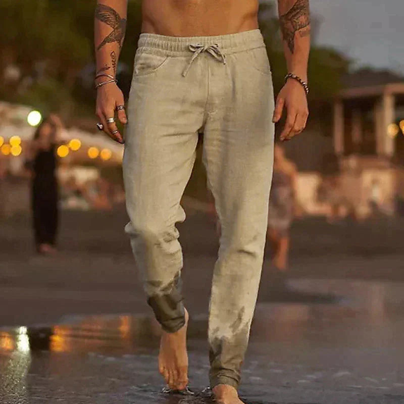 Ralph | Relaxed Drawstring Casual Trousers