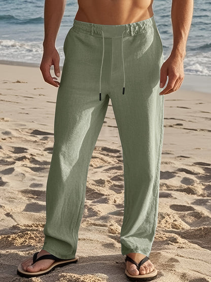 Men's Casual Drawstring Trousers | Relaxed
