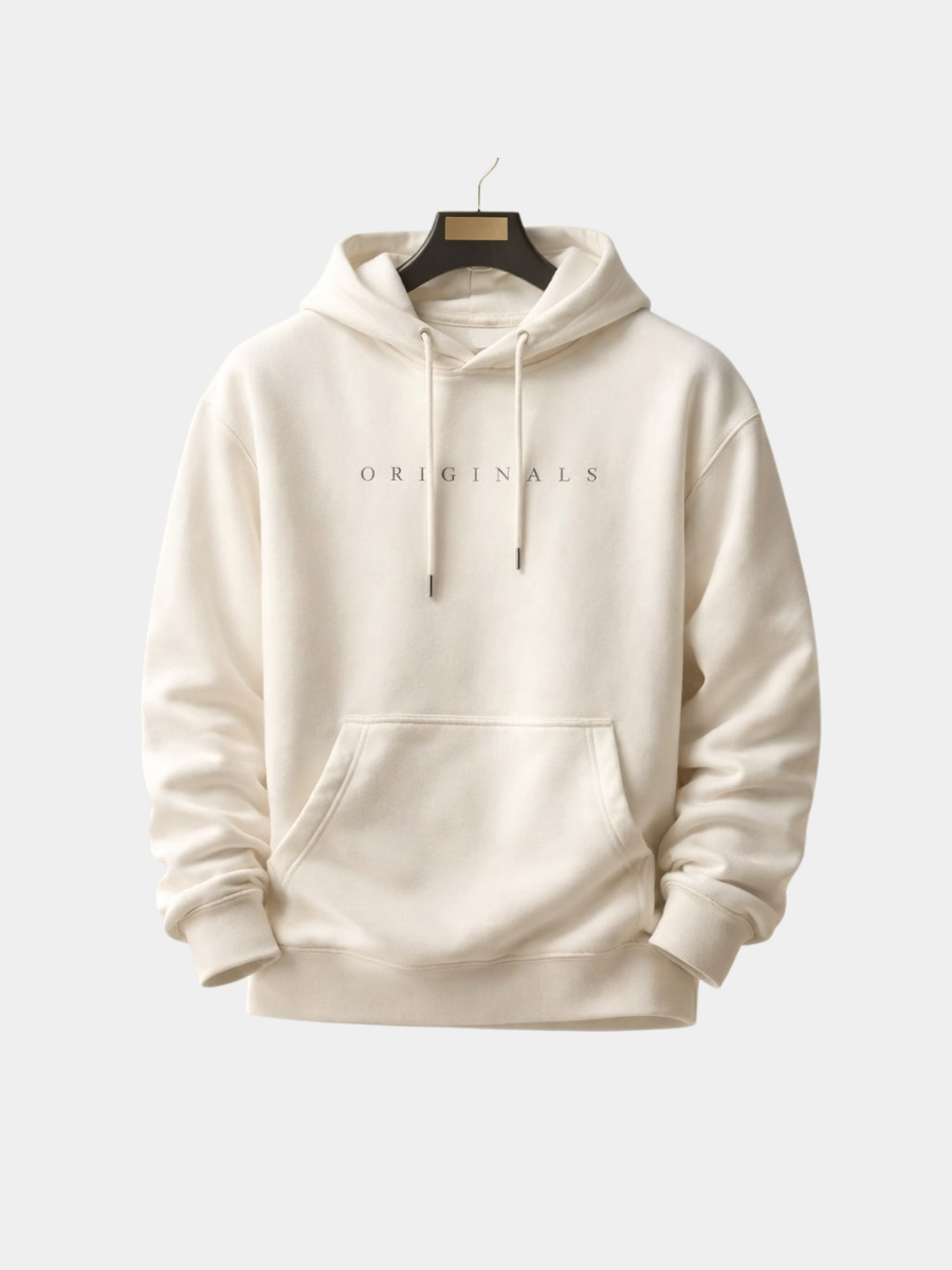 Men's Drawstring Hooded Hoodie | Relaxed Fit
