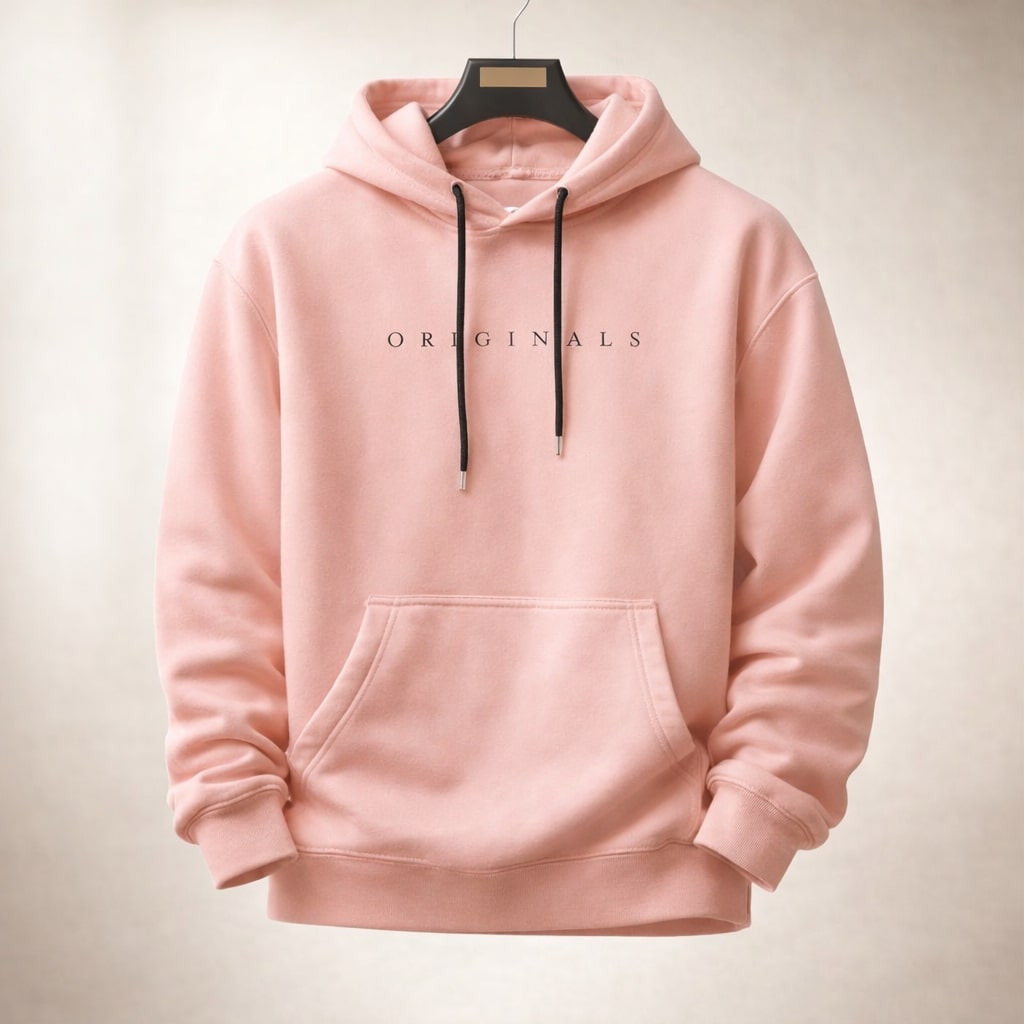 Men's Drawstring Hooded Hoodie | Relaxed Fit