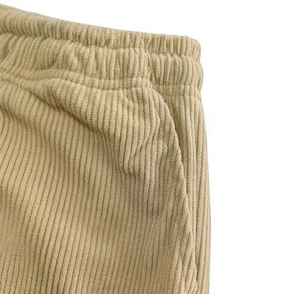 Men's Drawstring Relaxed Trousers | Straight-Leg