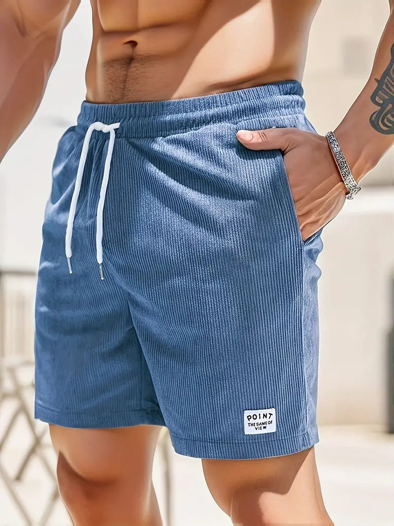 Men's Drawstring Swim Shorts | Elastic Waist