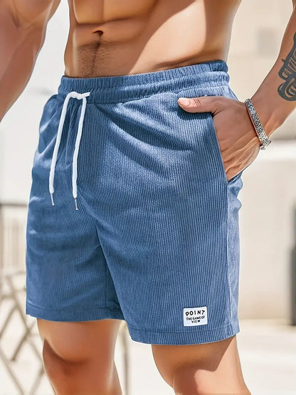 Men's Drawstring Swim Shorts | Elastic Waist