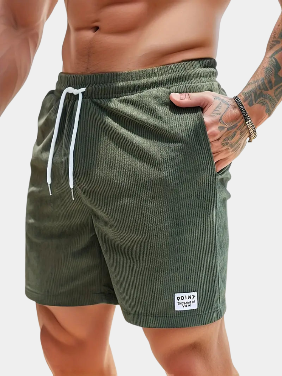 Men's Drawstring Swim Shorts | Elastic Waist