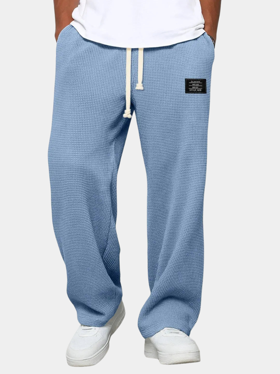 James | Drawstring Wide Leg Trousers