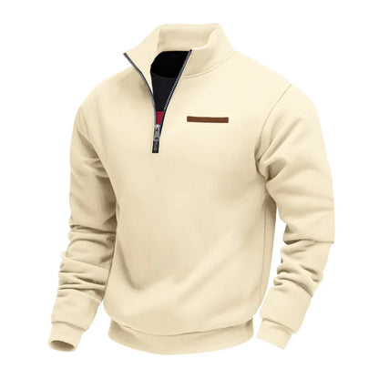 Kenneth | Funnel Neck Casual Jumper