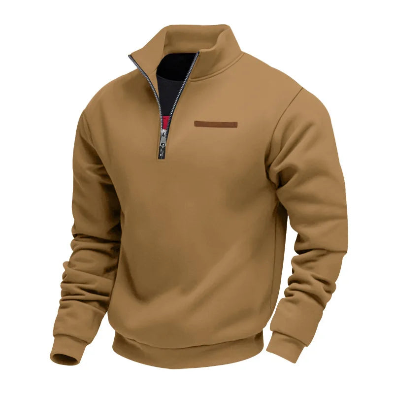 Kenneth | Funnel Neck Casual Jumper