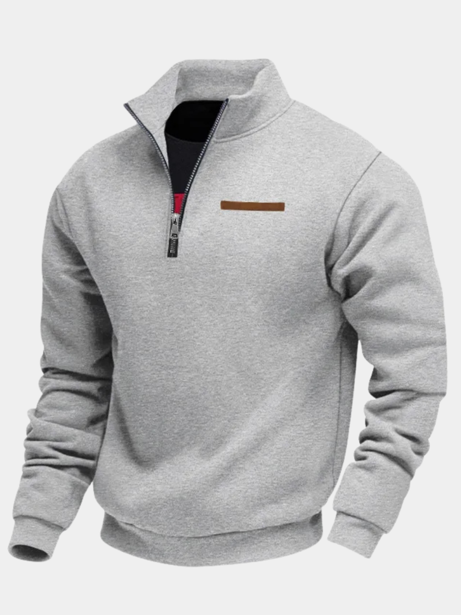 Kenneth | Funnel Neck Casual Jumper