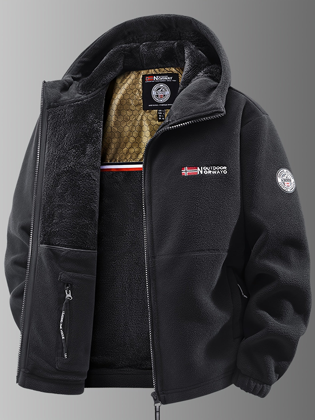 Men's Hooded Jacket | Zip-Up