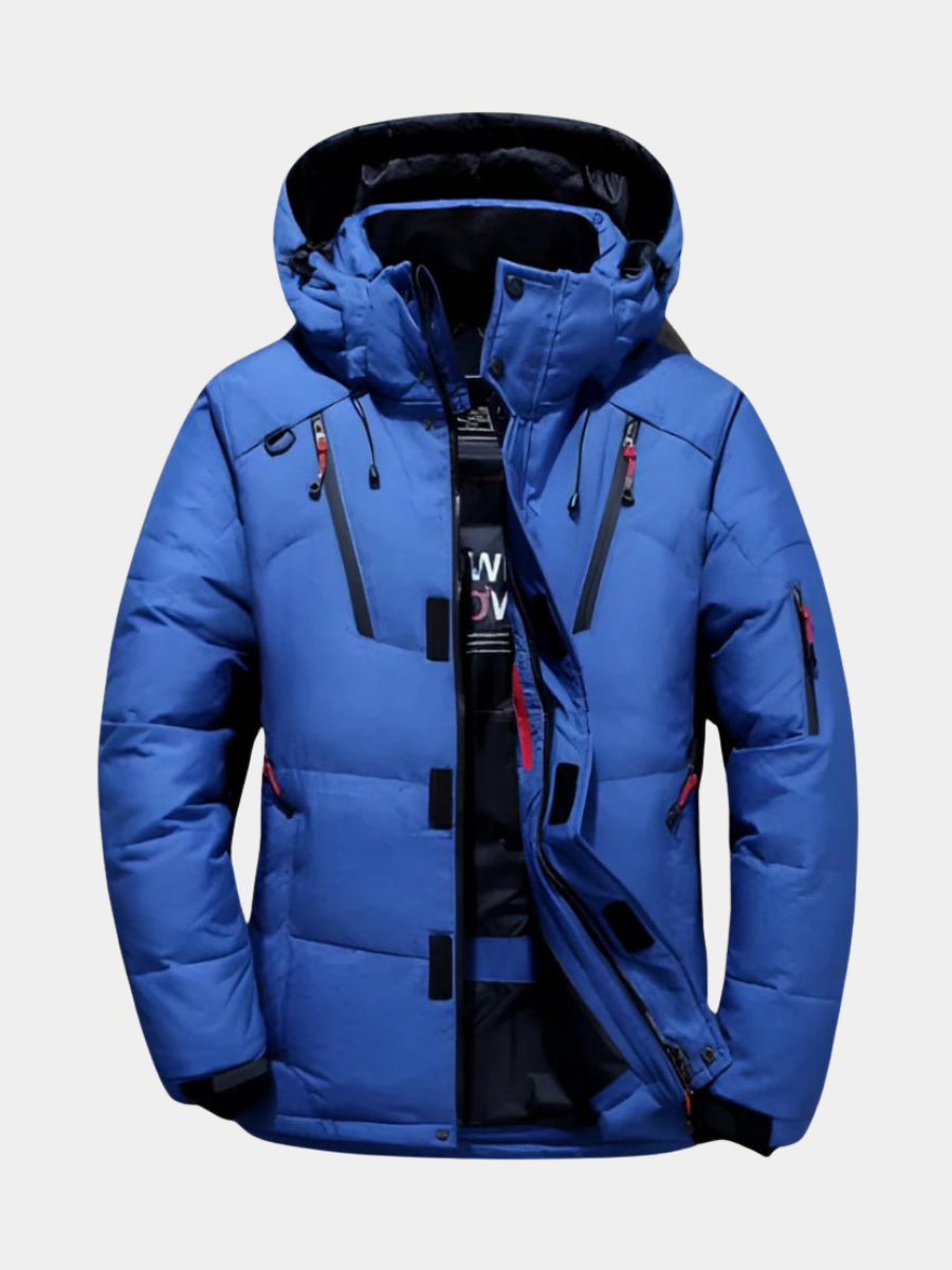 Men's Hooded Padded Jacket | Zip-Up