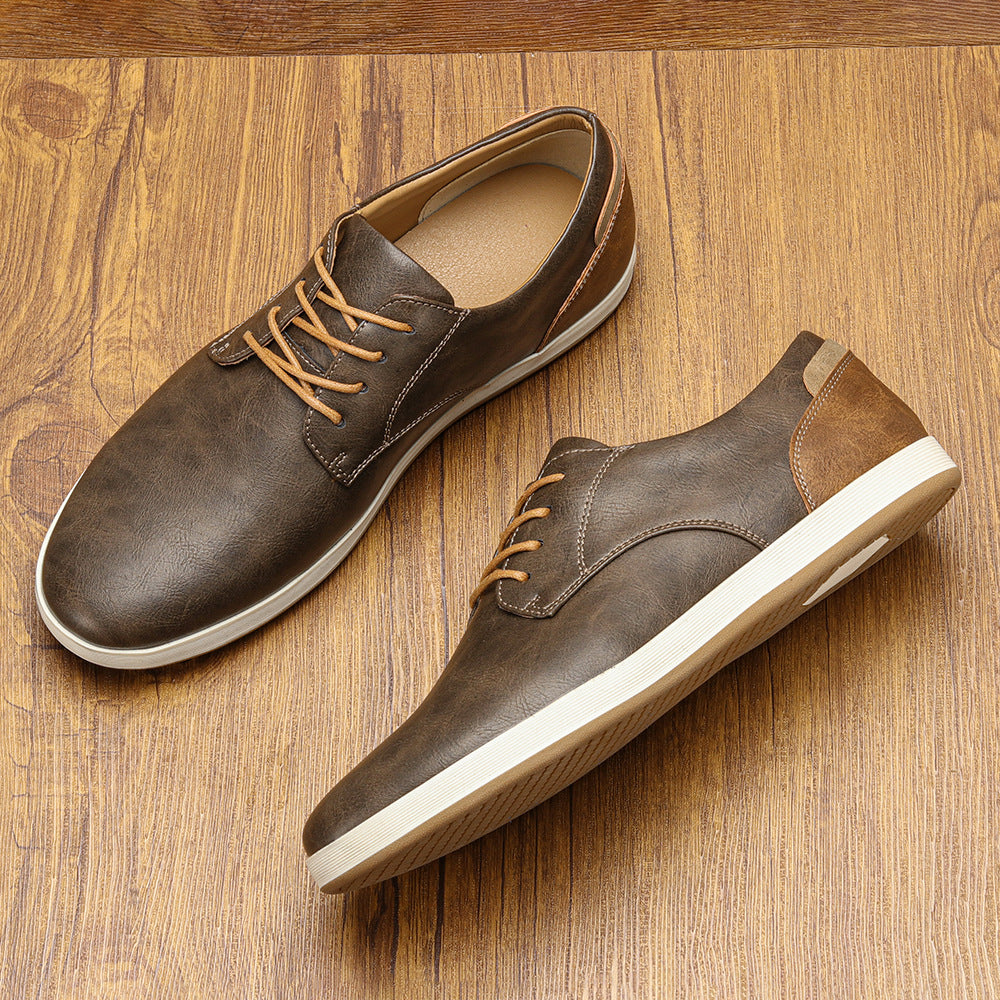 Men's Lace-Up Casual Trainers | Cupsole