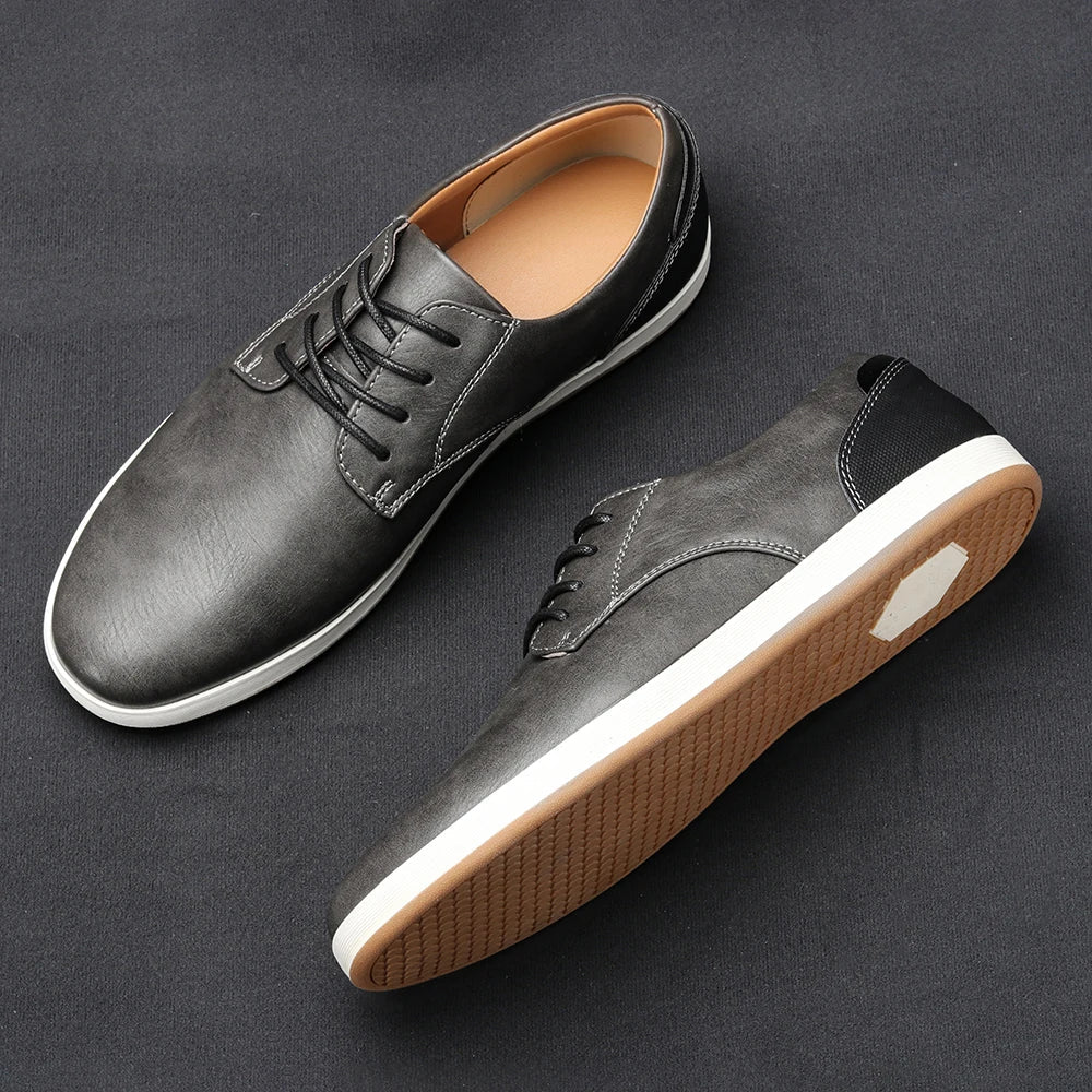 Men's Lace-Up Casual Trainers | Cupsole