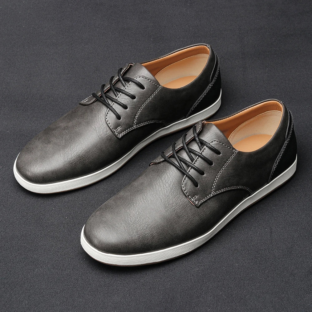Men's Lace-Up Casual Trainers | Cupsole