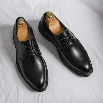 Men's Lace-Up Derby Shoes | Plain Toe