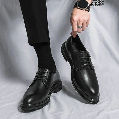 Men's Lace-Up Derby Shoes | Plain Toe